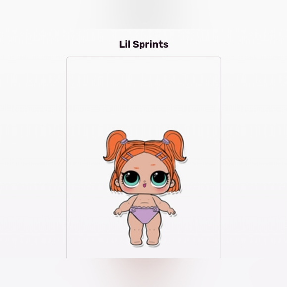 LOL Surprise Dolls Series 3 Confetti Pop Sprints & Lil Sis - Picture 5 of 5